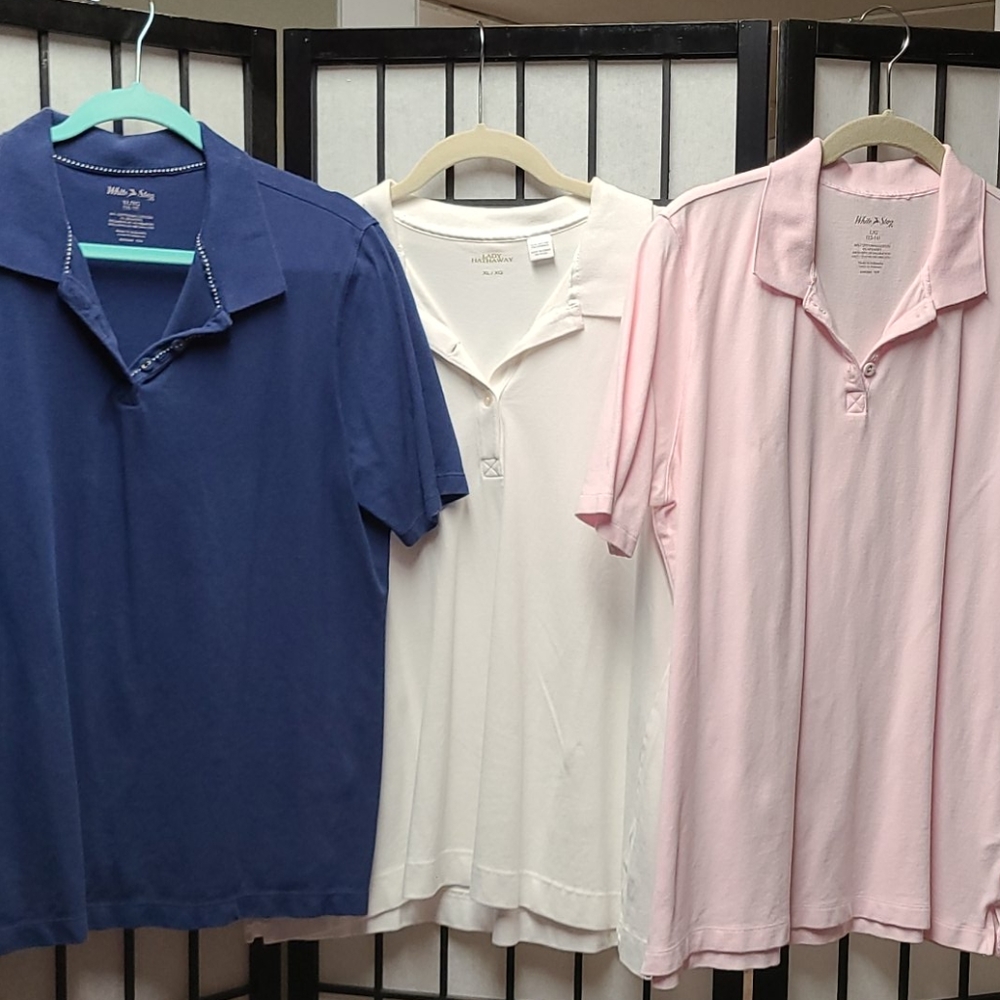 Bundle of polo shirts